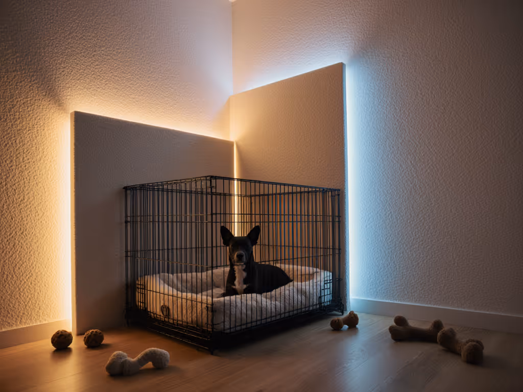 soundproofed_dog_safe_room_with_crate_and_calming_lighting