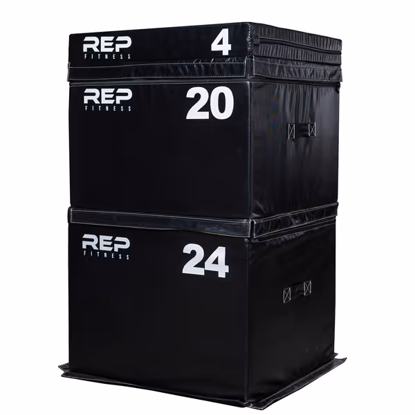 REP Fitness Stackable Soft Foam Plyo Boxes